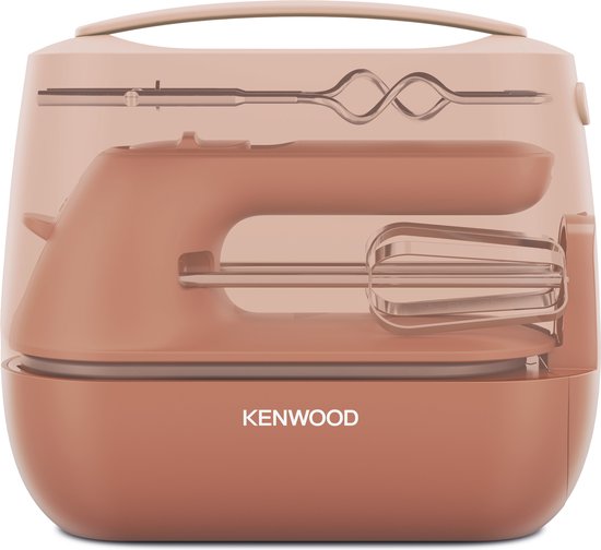 Kenwood Quickmix GO handmixer HMP40.000RD - Roze - Alles in één opbergsysteem - Geïntegreerde maatlepel - 350W - 5 snelheden en slow start - 30% gerecycled plastic - [onderdeel GO collectie] van Kenwood — afbeelding 4