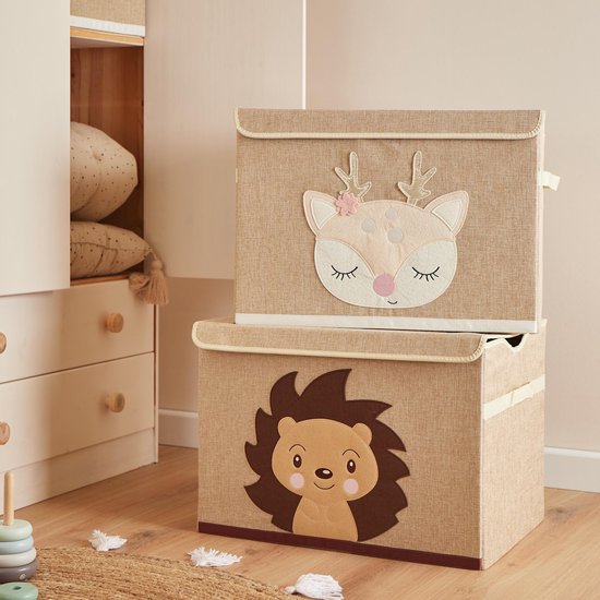 Bieco Deer Ella Stoffen Opbergbox — afbeelding 5