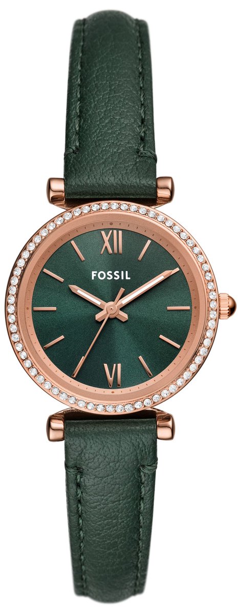 Fossil ES5370 Dames Horloge - Rosékleurig