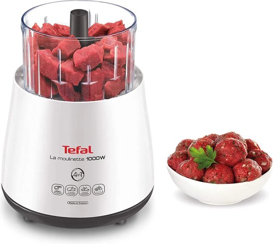 Tefal La Moulinette DPA 130 Hakmolen - Hakreservoir 300ml - 1000W - Wit — afbeelding 5