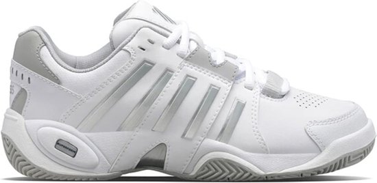 K-Swiss Accomplish IV Dames - Sportschoenen - Tennis - Smashcourt - White/Silver
