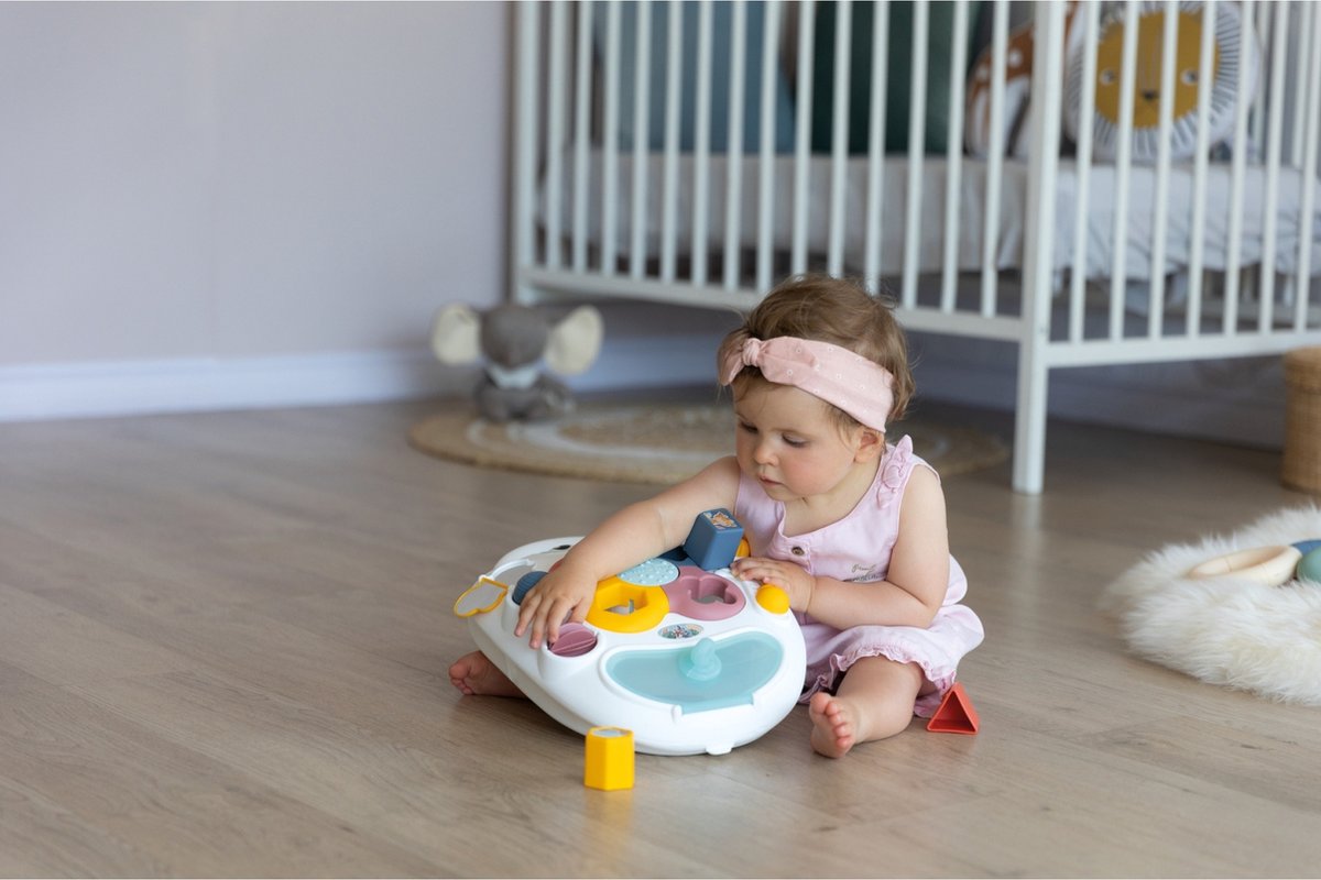 Smoby - looptrainer - Little Smoby - 3-in-1 Babywalker - loopwagen - activiteitentablet — afbeelding 21