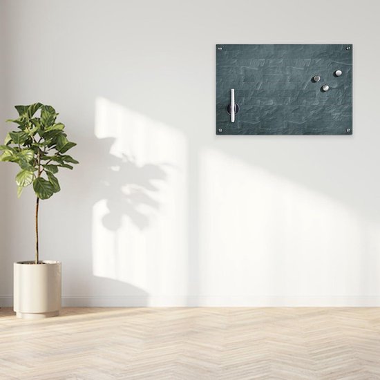 Magneetbord, verschillende maten en kleuren, inclusief 10 magneten, Made in Germany, 60 x 90 cm, vanille/beige
