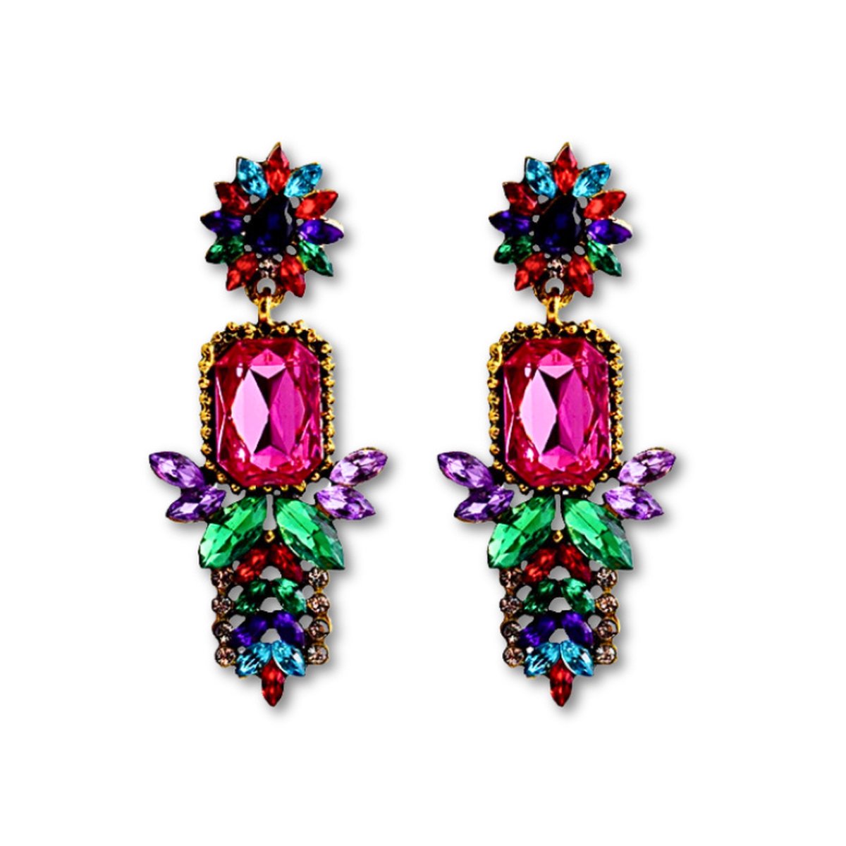 Statement Oorbellen Summer Chique - Oorbellen Dames