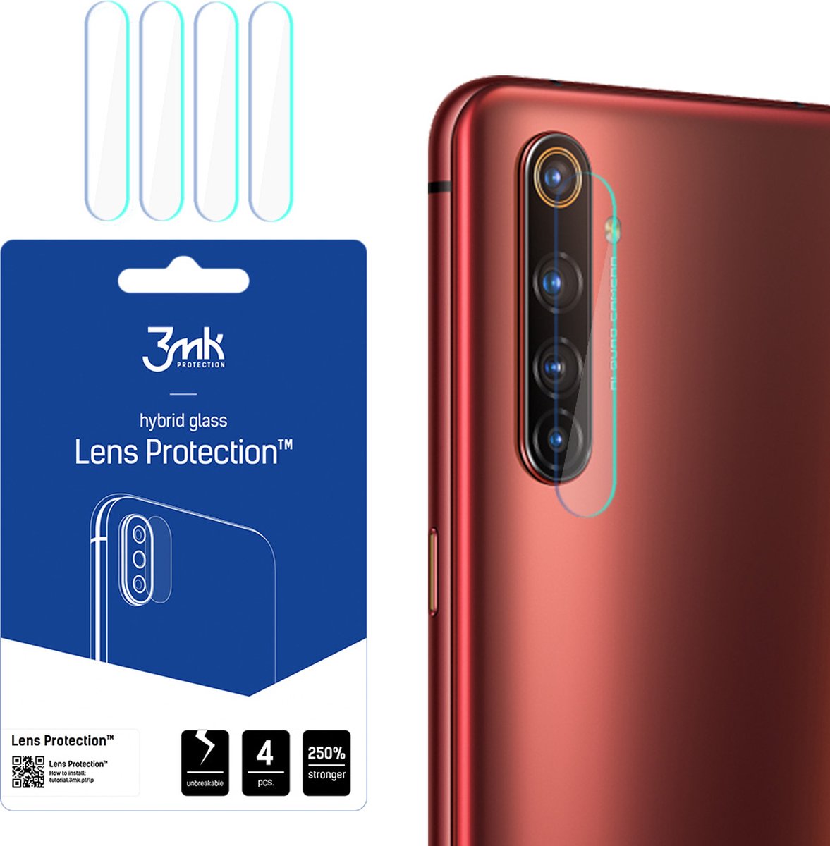 Realme X50 Pro 5G - 3mk Lens Protection