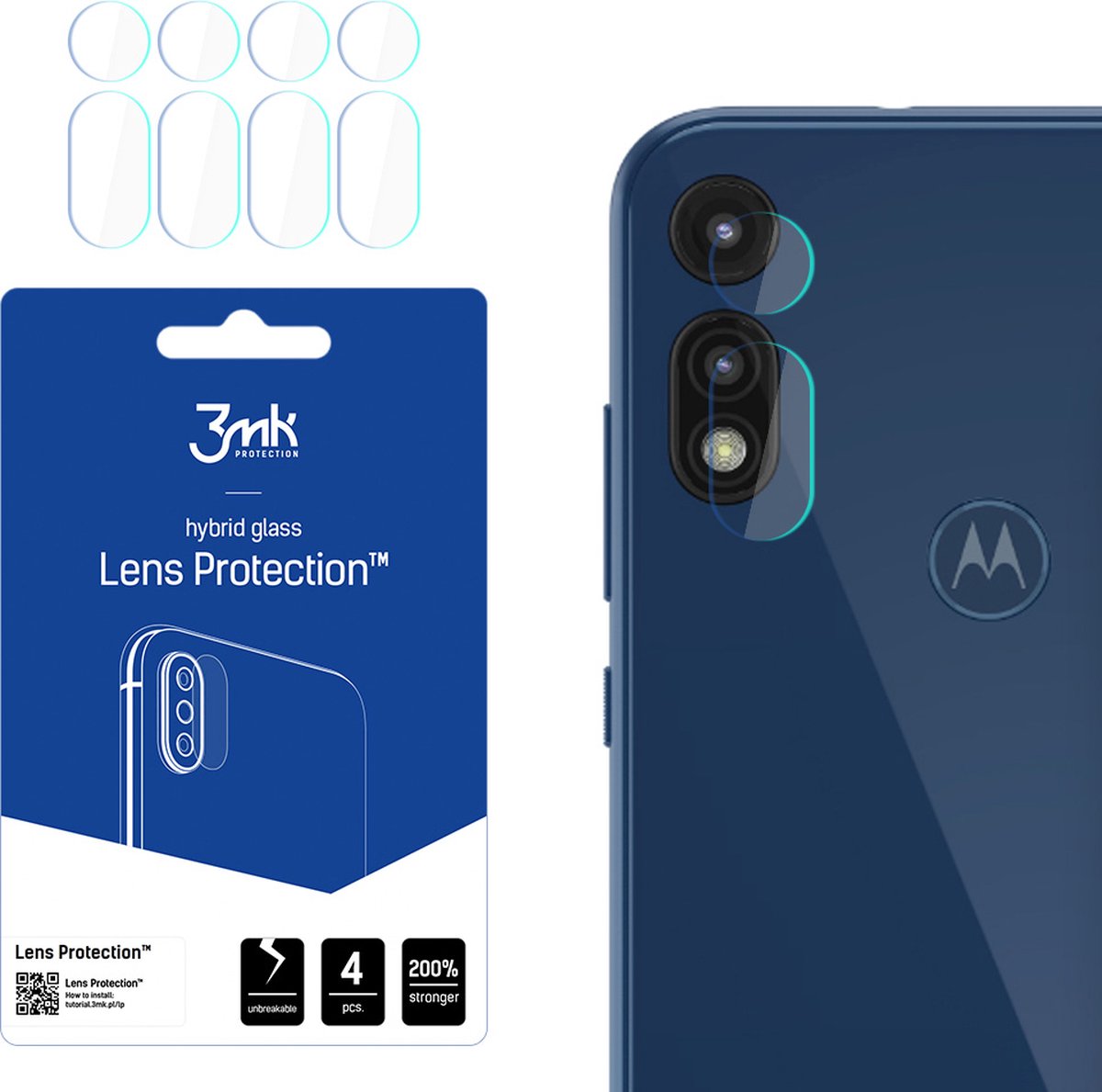 Motorola Moto E 2020 - 3mk Lens Protection