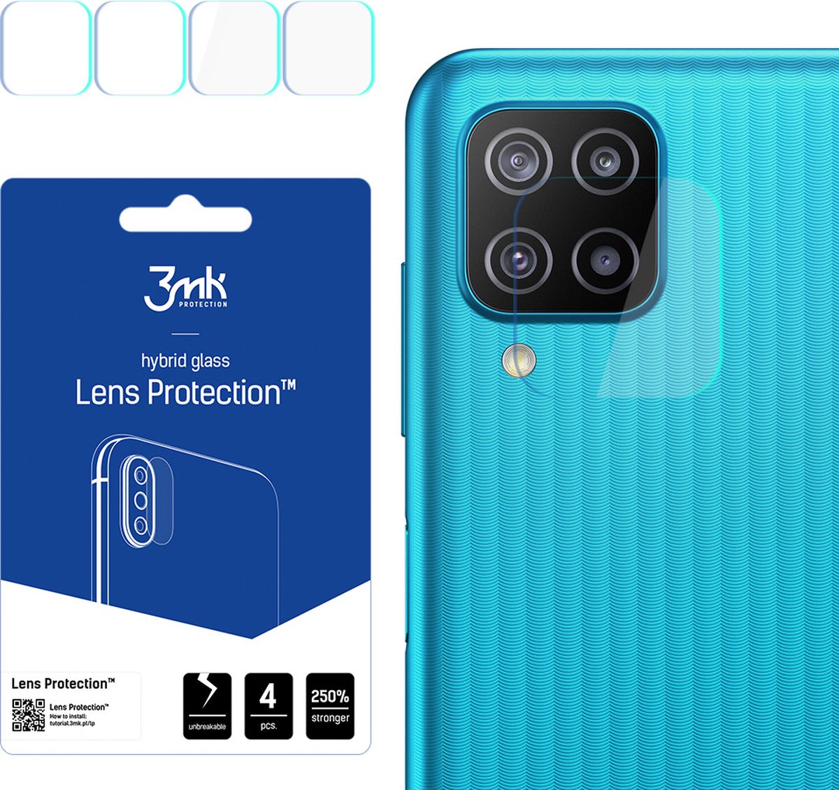 Samsung Galaxy F12 - 3mk Lens Protection