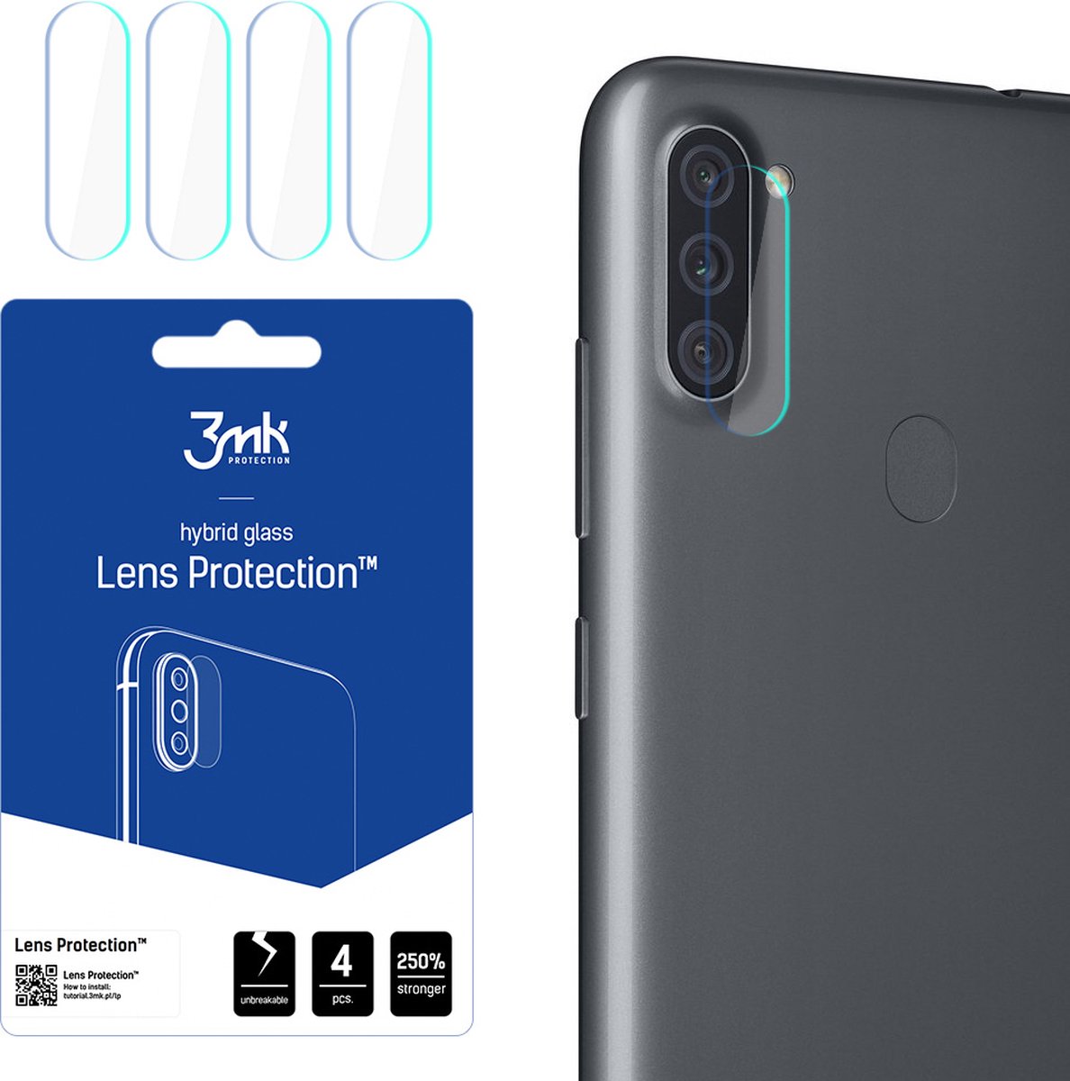 Samsung Galaxy A11 - 3mk Lens Protection