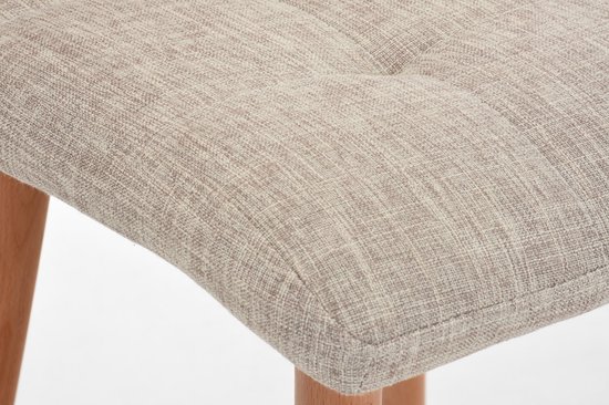 Tabouret de bar Lincoln revêtement tissu Vert | Leroy Merlin