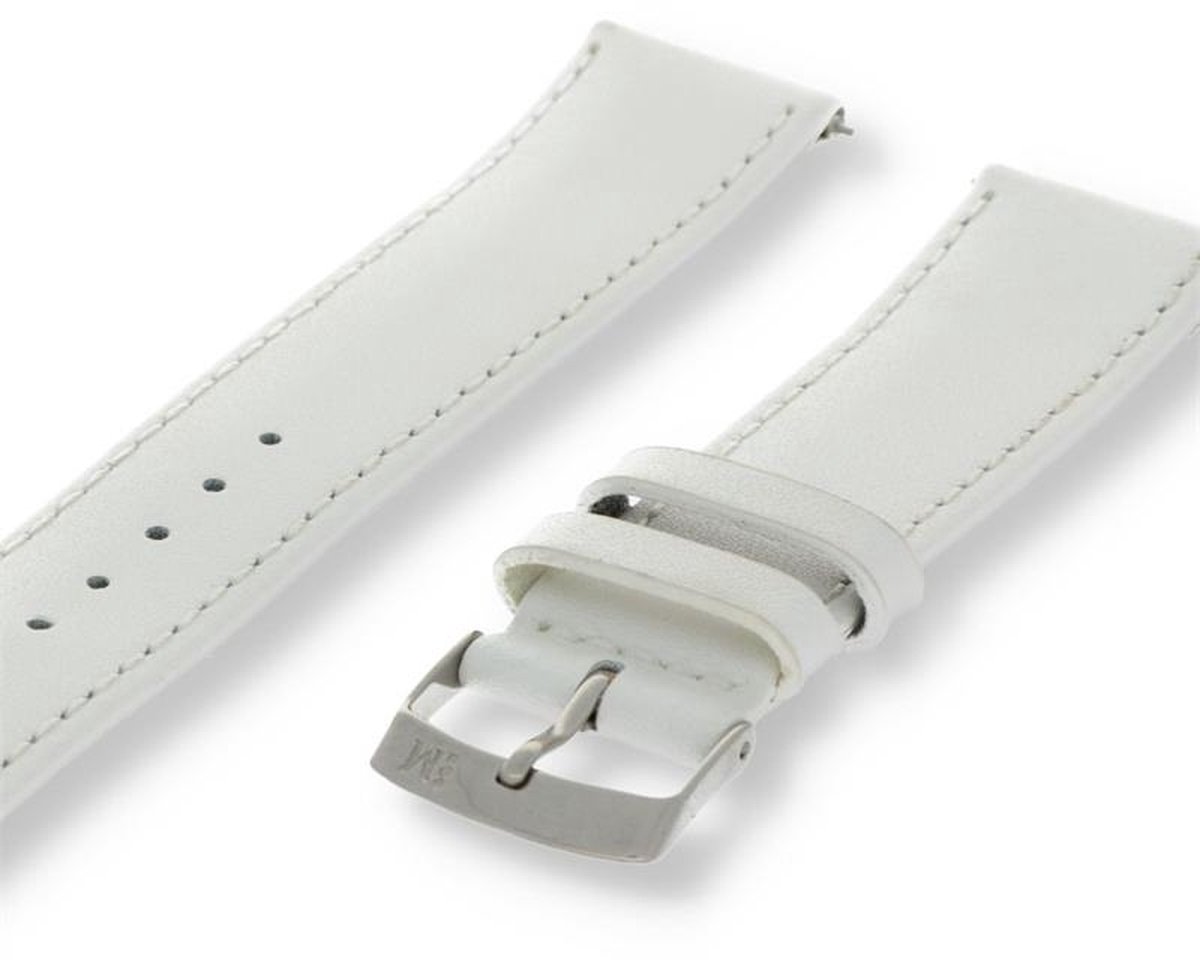 Morelatto horlogebandje Micra Wit PMX017MICRAE.EC (Aanzetmaat 22MM)