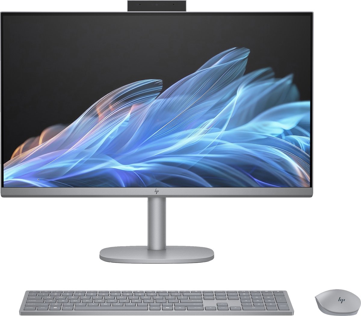 HP OmniStudio X 27-cs0950nd Intel Core Ultra 5 125H 68,6 cm (27") 1920 x 1080 Pixels Alles-in-één-pc 16 GB DDR5-SDRAM 1 TB SSD Windows 11 Home Wi-Fi 7 (802.11be) AI PC Zilver