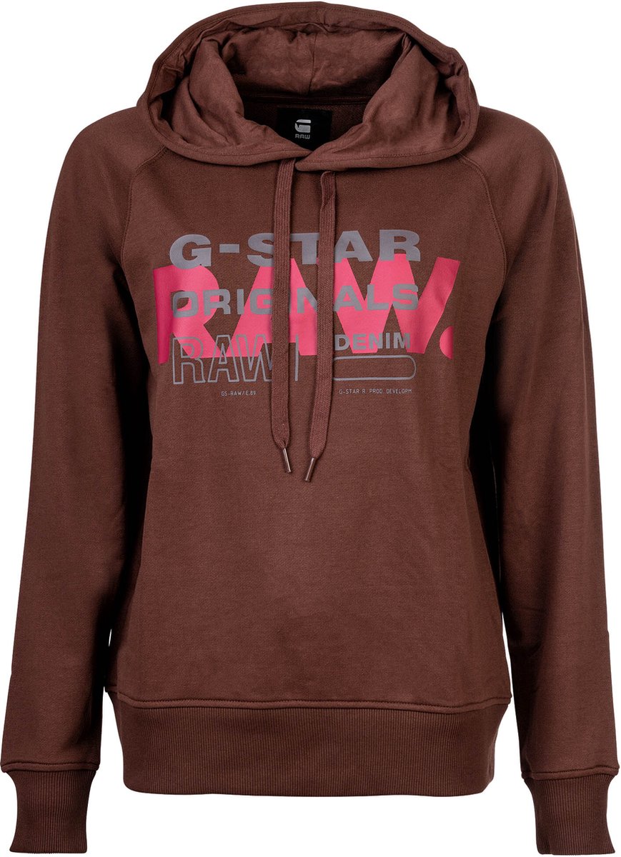 G-Star Raglan raw originals hdd sw wmn Dames Truien Chocolate Lab