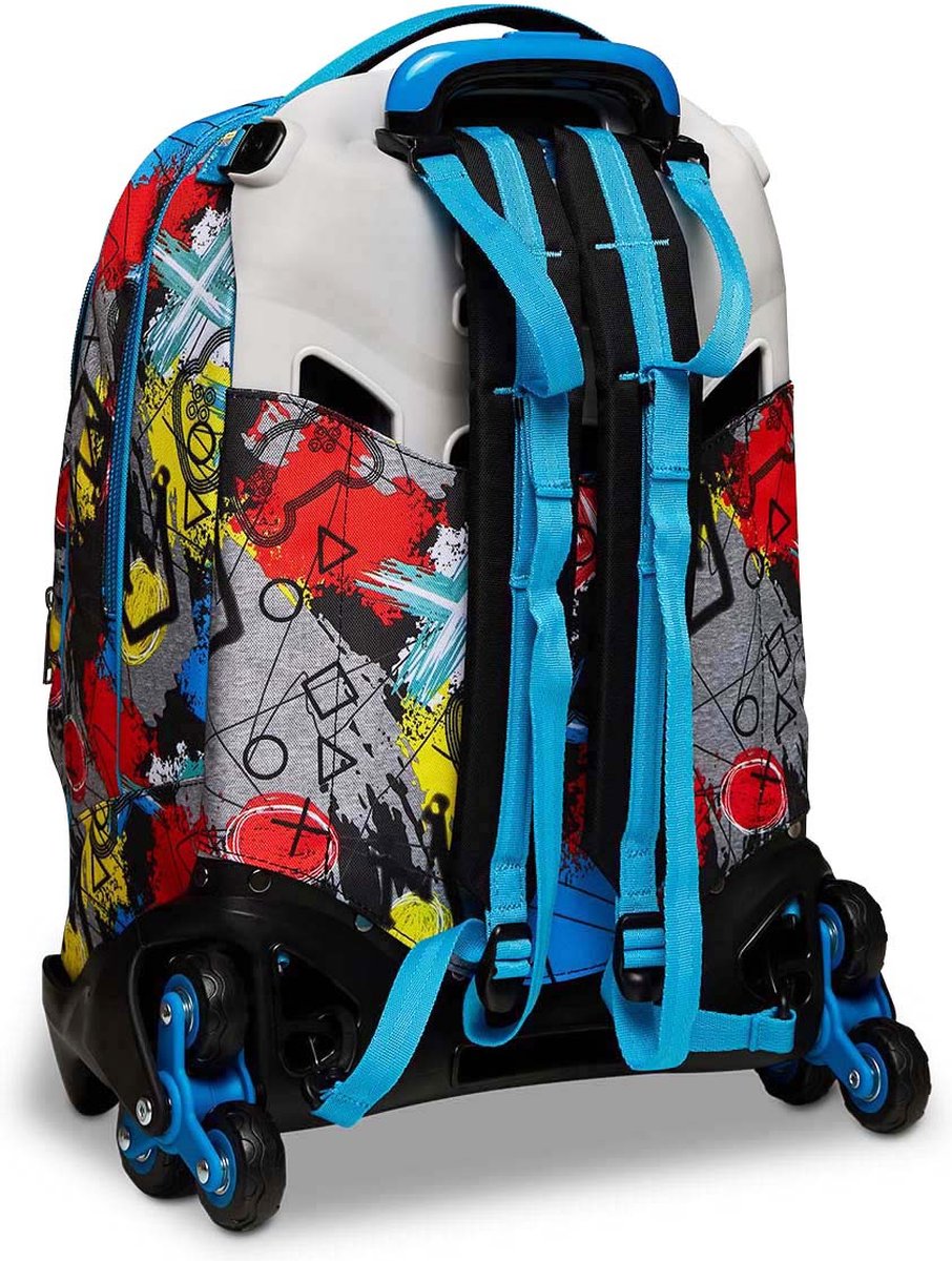 Seven 20C202314-208 rugzak School rugzak Meerkleurig Polyester