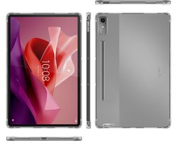 Cadorabo Hoesje geschikt voor Lenovo Tab P12 in VOLLEDIG TRANSPARANT - Beschermhoes gemaakt van flexibel TPU Silicone Case Cover