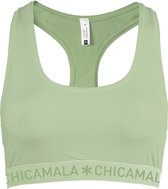 Chicamala – Dames Racerback - BH zonder beugel – Dames Ondergoed – Lingerie - Sport BH – Kleding - 95% Katoen – Dames kleding