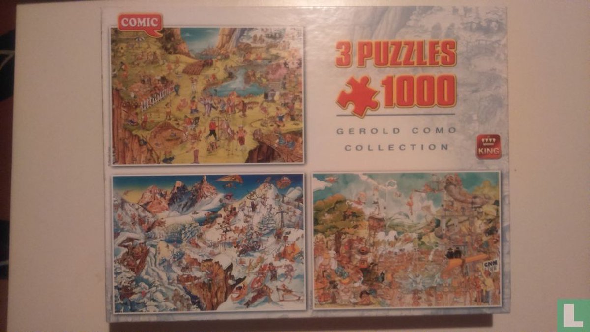 Gerold Como Collection 3x1000 king puzzel