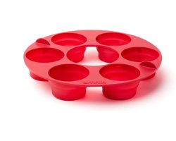 Omnia Muffins Tray Kookapparatuur Rood