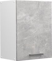 Armoire de cuisine haute AKORD W60 OLIWIA, 60 cm, Béton