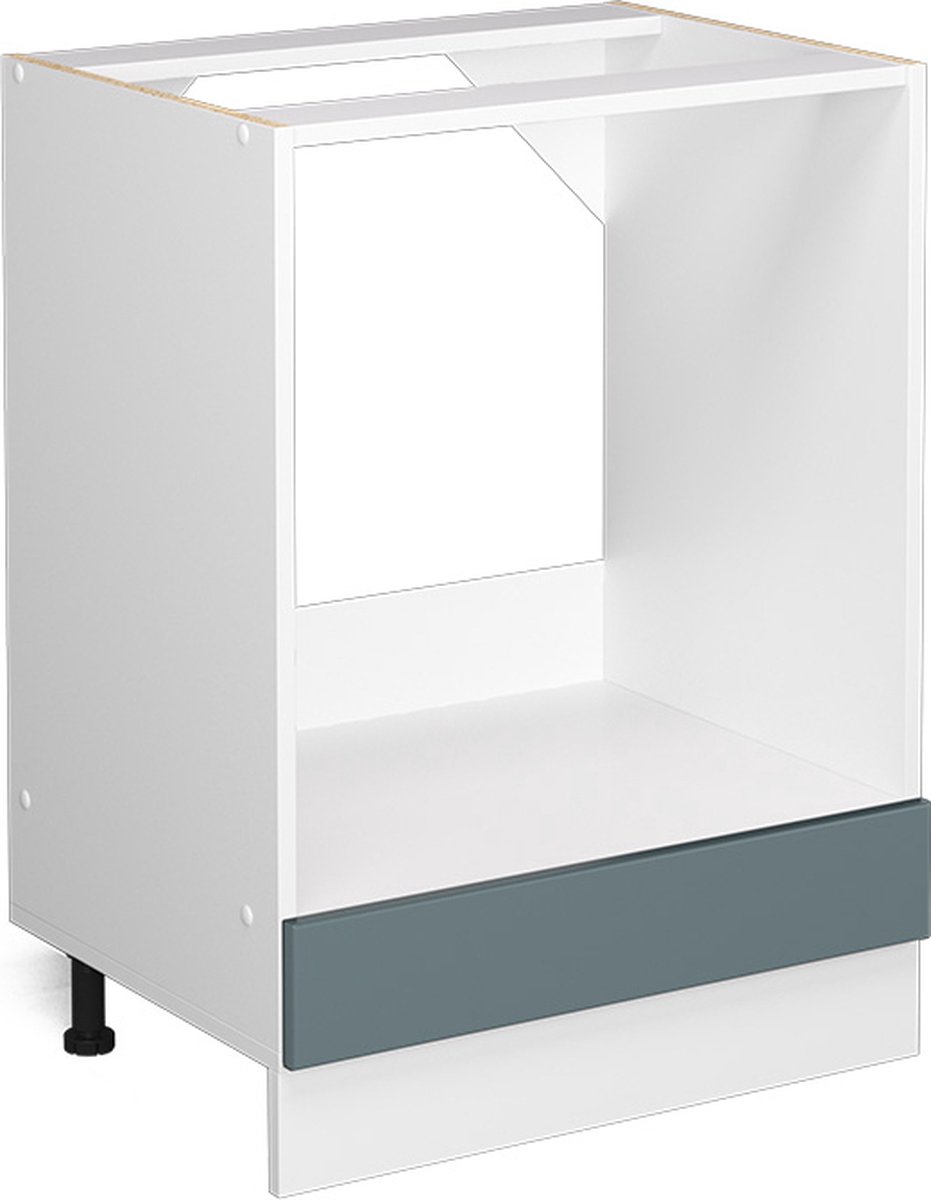 Vicco R-Line Universele onderkast – 60 cm met grote nis, zonder werkblad Blauw-grijs