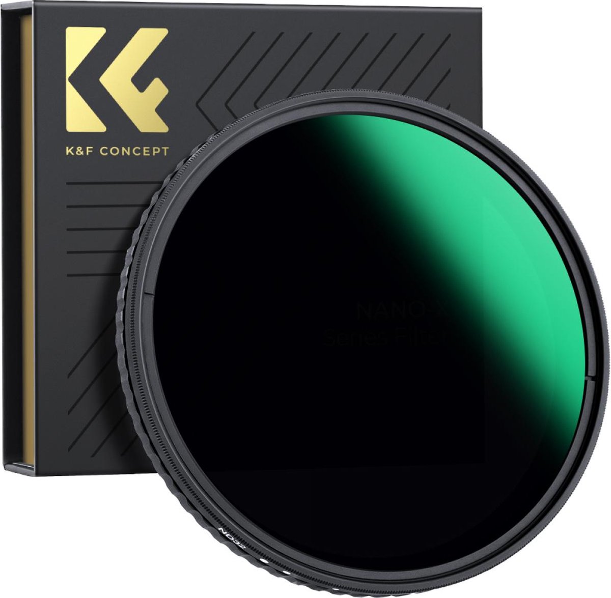K&F Concept 67mm ND8-128 Nano-X MRC HD variabel grijsfilter ND filter 3 - 7 stops