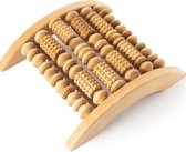 Bol.com Voetmassage - Massager - Stress Verlichter - Ontspanning - Draagbaar - 24L x 7B x 28H - Voetroller - Hout aanbieding