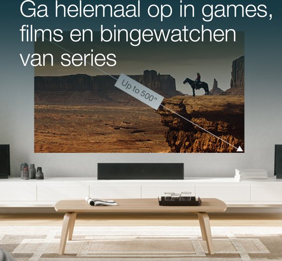 4K PRO-UHD Epson EH-TW7100 beamer 3000 ANSI Lumen, frame interpolatie, lens-shift, Bluetooth, hoog contrast