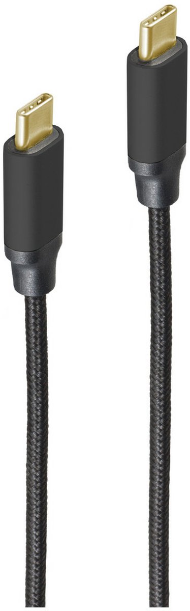 shiverpeaks BS20-70025 USB-kabel USB 3.2 Gen 2 (3.1 Gen 2) 1 m USB C Zwart