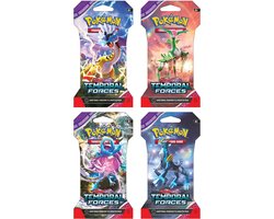 foto van Pokémon - Scarlet & Violet - Temporal Forces - Sleeved Booster - Pokémon Kaarten