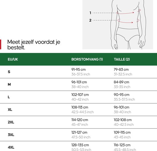 T-Shirt DANISH ENDURANCE pour Homme - Col V- Wit et Zwart - Lot de 2 - L