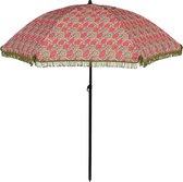Bol.com In The Mood Collection Mitchell Parasol - H238 x Ø220 cm - Fuchsia aanbieding