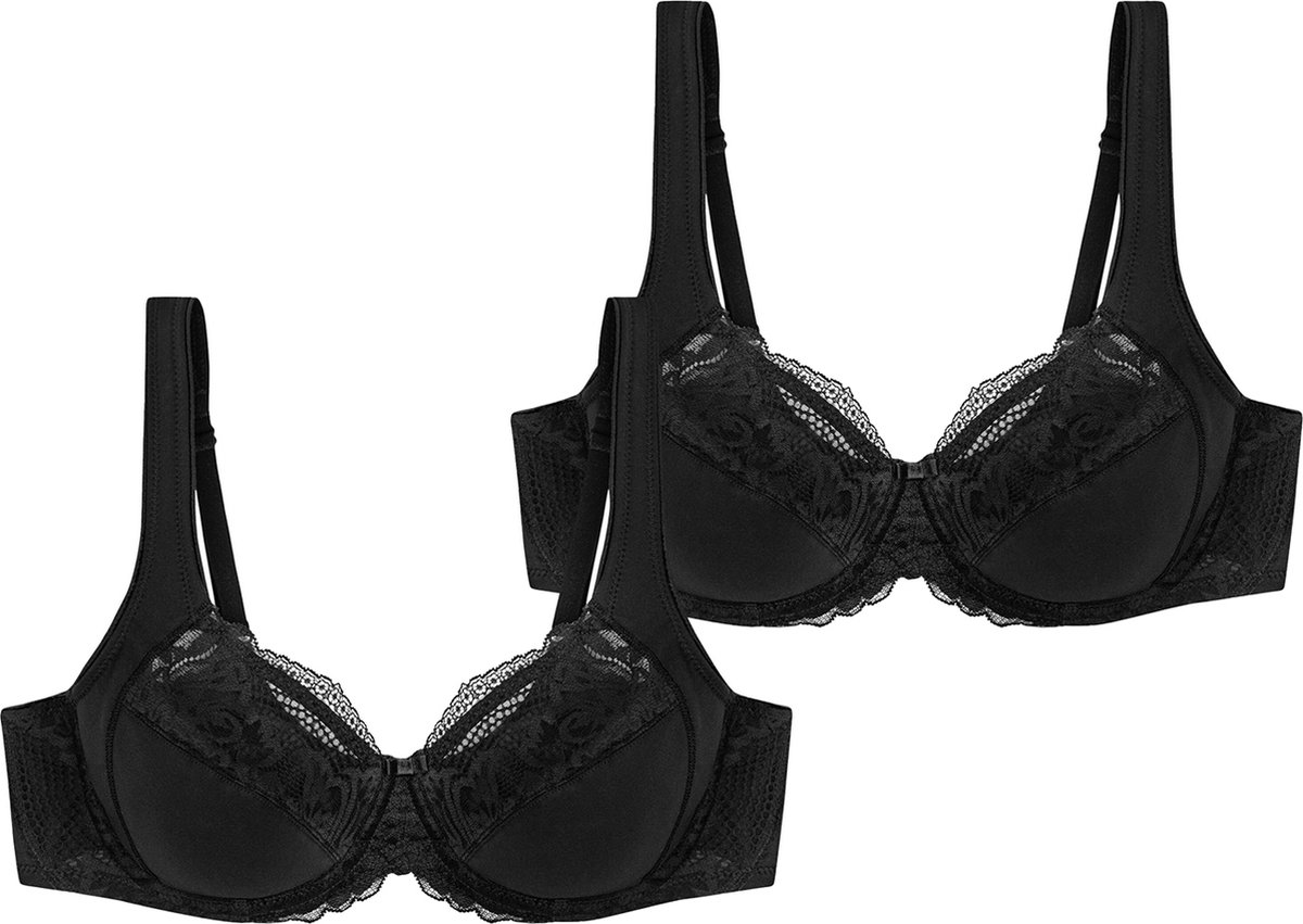 Triumph Bügel-BH Modern Lace+Cotton Black