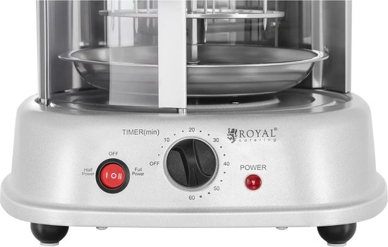 Verticale grill - 3-in-1 - 1.500 W - 21 L - Royal Catering — afbeelding 3