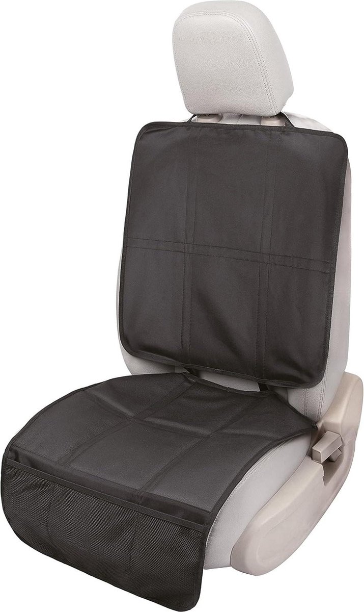 Bescherming autostoelen + organizer achterbekleding rug kinderautostoel - recyclebaar rpet verpakking