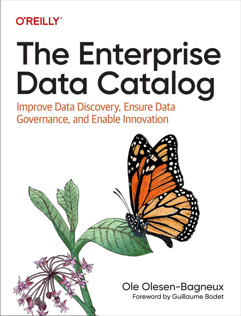 Omslag van The Enterprise Data Catalog