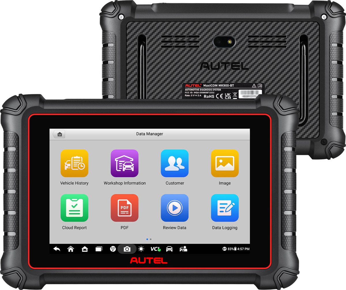Autel Maxicom MK900BT 2024 - Diagnose tablet - Uitleesapparatuur - Bluetooth - Nederlands thumbnail 3