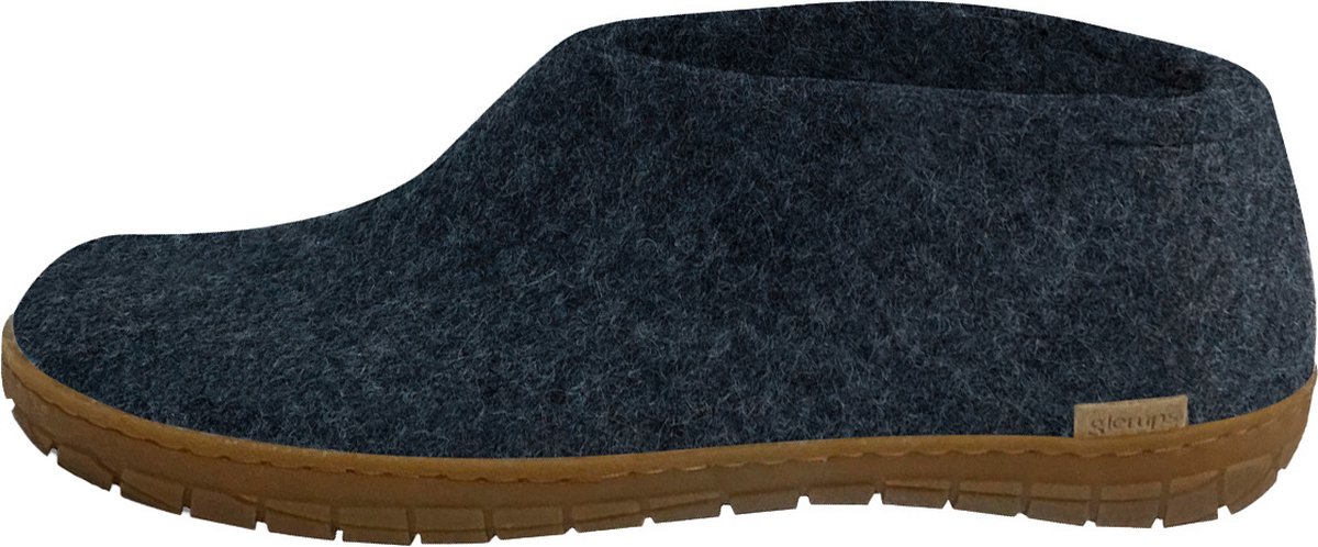 glerups Dames en Heren slippers Naturkautschuksohle