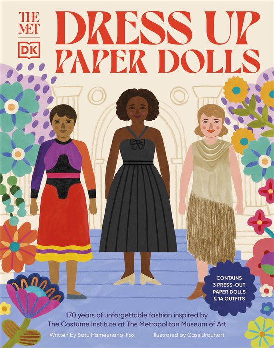 DK The Met-The Met Dress Up Paper Dolls