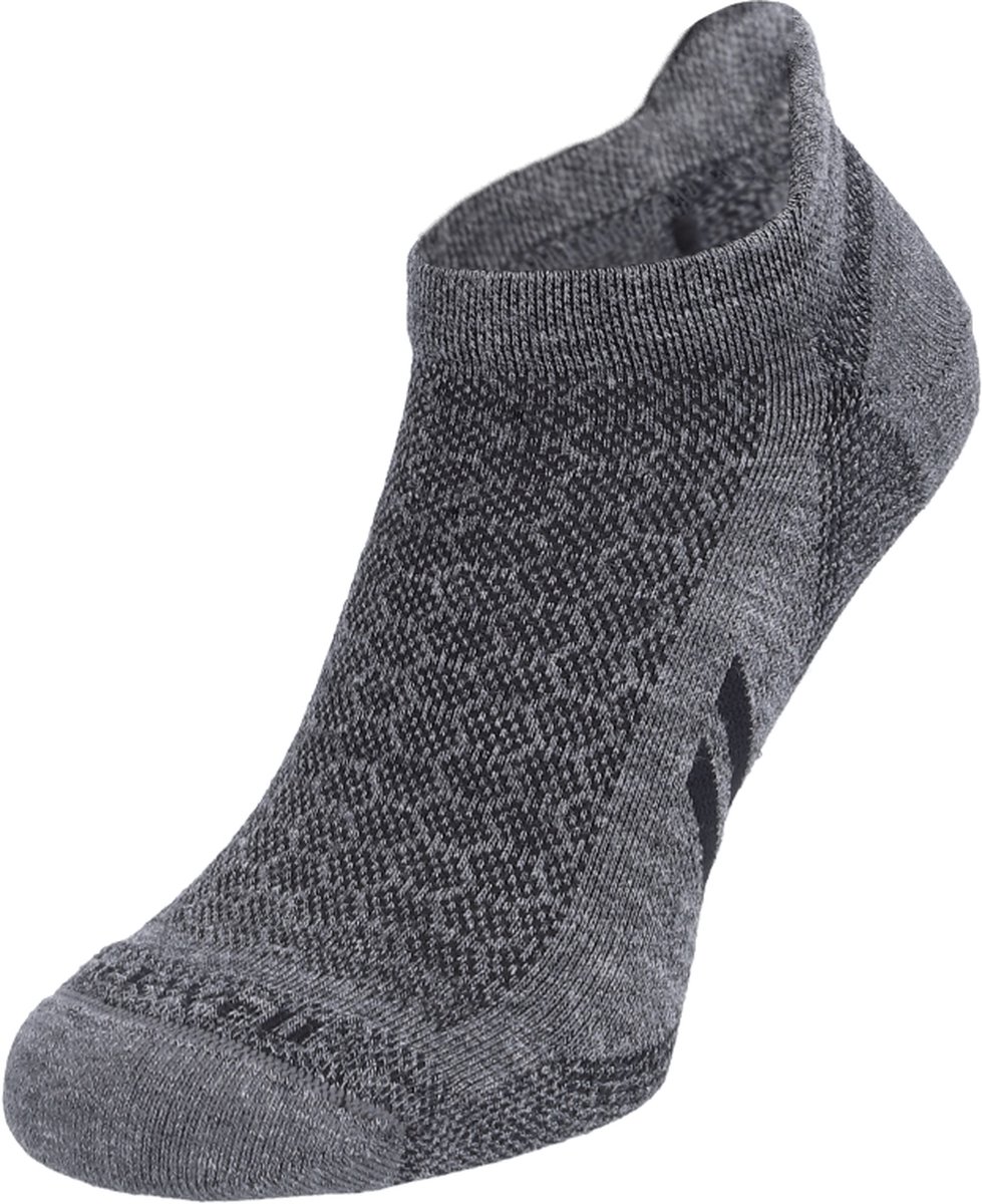 Sockwell - Incline II Micro Heren Sportsokken Klasse 1 Charcoal - Maat 44-47