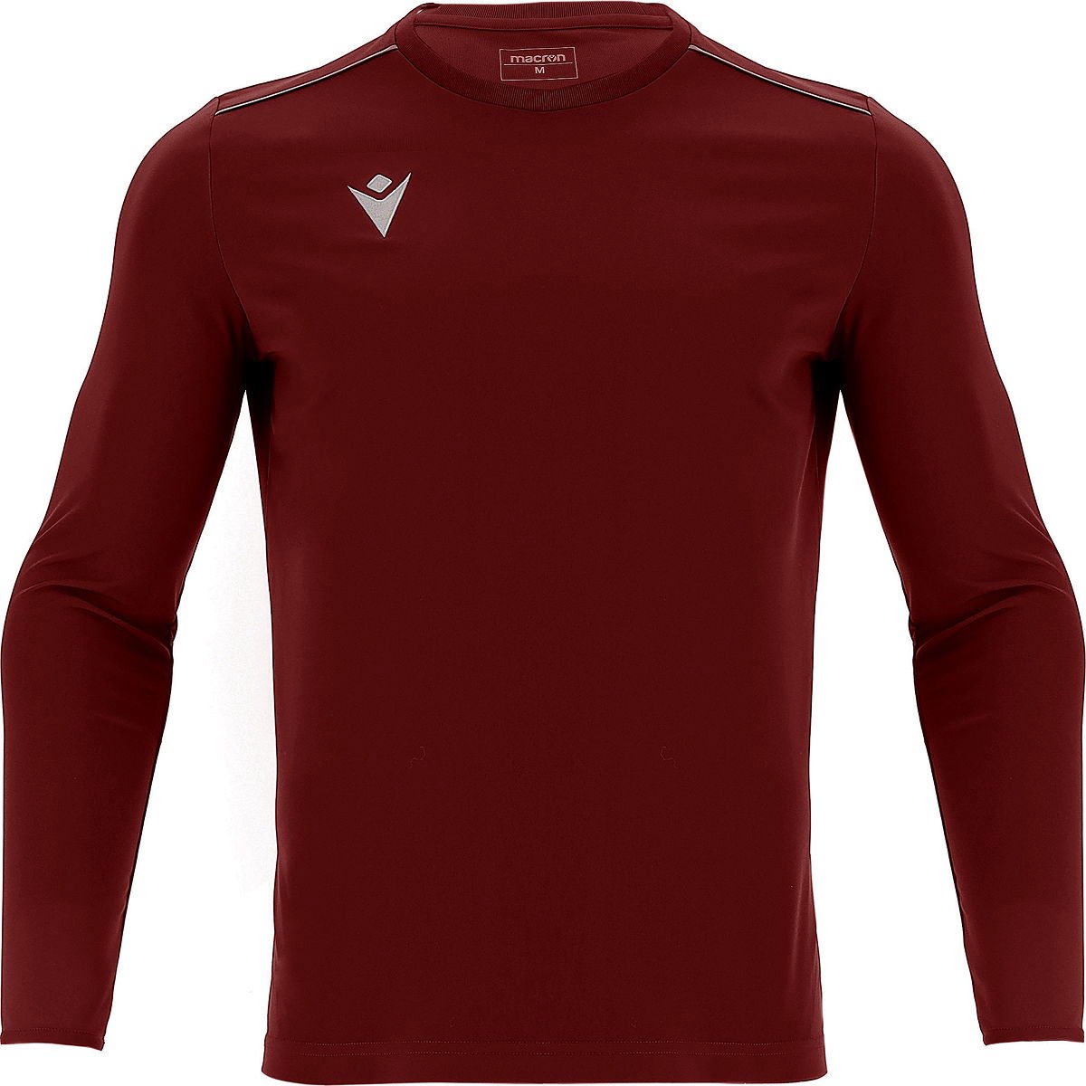 Macron Rigel Hero Voetbalshirt Lange Mouw Kinderen - Bordeaux | Maat: 152