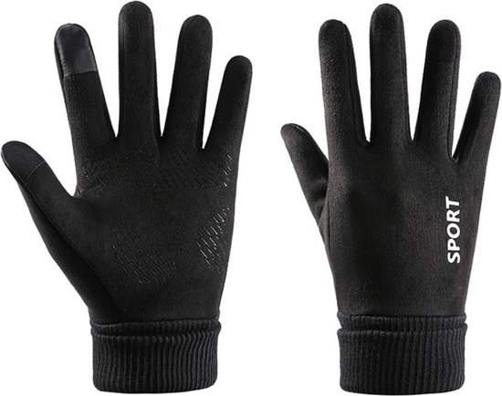 Bovista Gants de moto - Manchons - Manchons pour vélo - Scooter - Cyclomoteur - Imperméables - Imperméables - Zwart