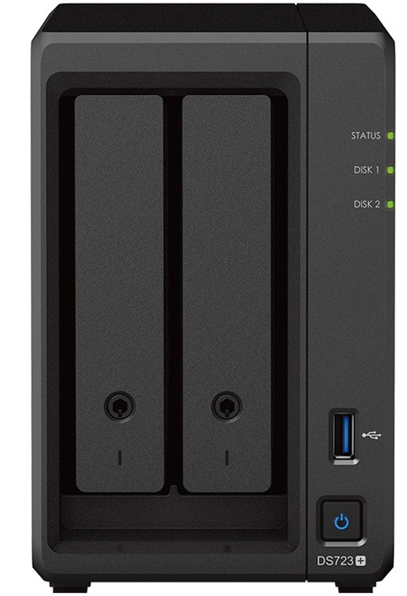 Synology DiskStation DS723+ 2x LAN, 1x USB 3.2 Gen 1