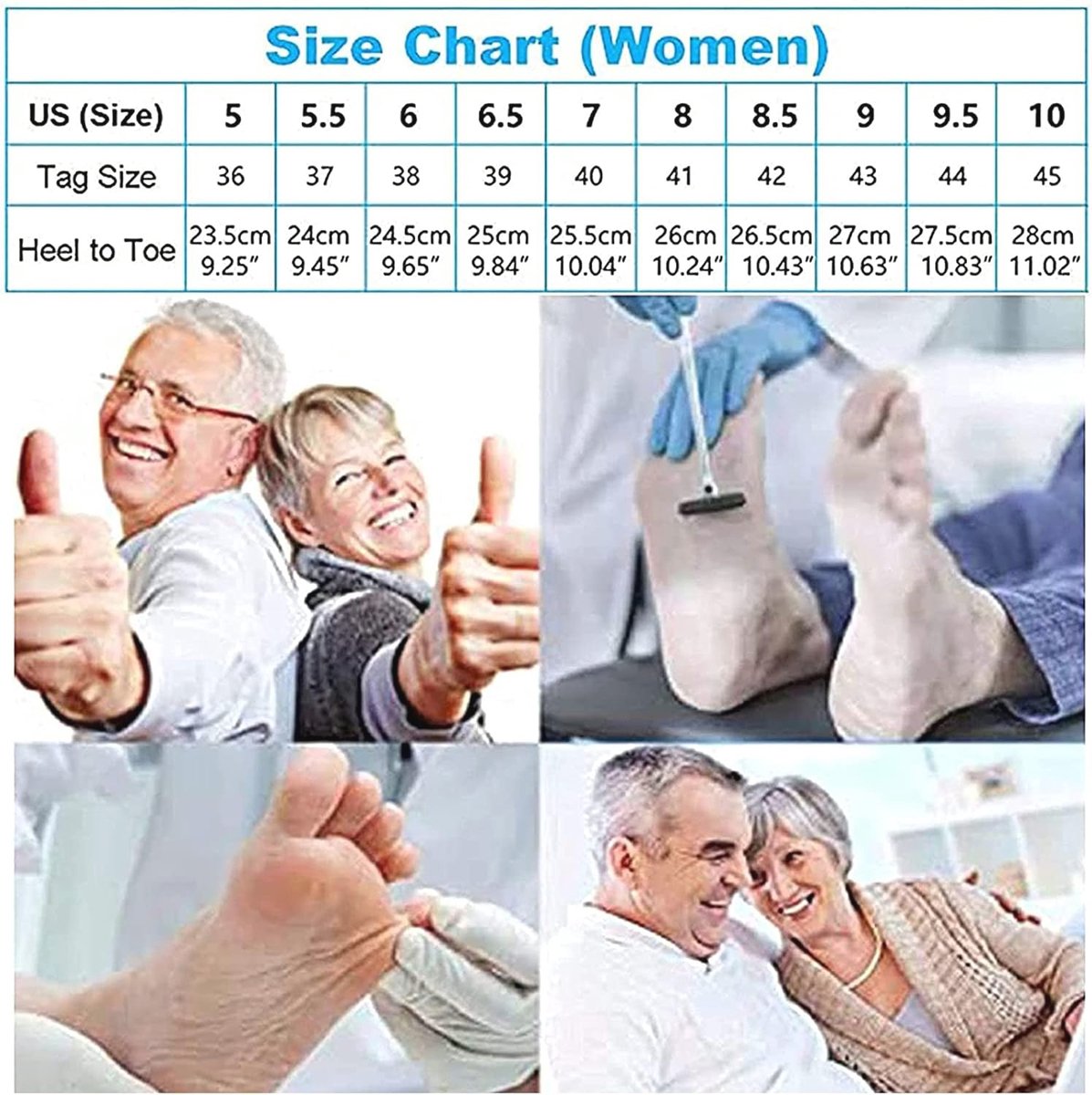 UKUBOXBAG Diabetische Sandalen Voor Dames Comfortabele Instappers Voor Binnen En Buiten Verstelbare Orthopedische Wandelschoenen Voor Gezwollen Voeten,zwart,38 EU