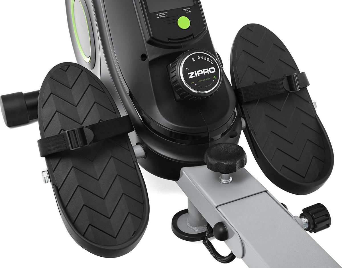 Afbeelding 2 van Zipro® Nix Magnetic Roeitrainer - Roeimachine voor Thuis - Inklapbaar - Roeier - LCD Display - 8 Weerstandsniveaus - Roeimachine voor Thuis - Fitnessapparaat voor cardio- en krachttraining