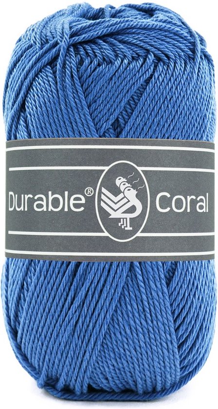 Durable Coral - 2106 peacock blue - Gemerceriseerd Katoen Garen