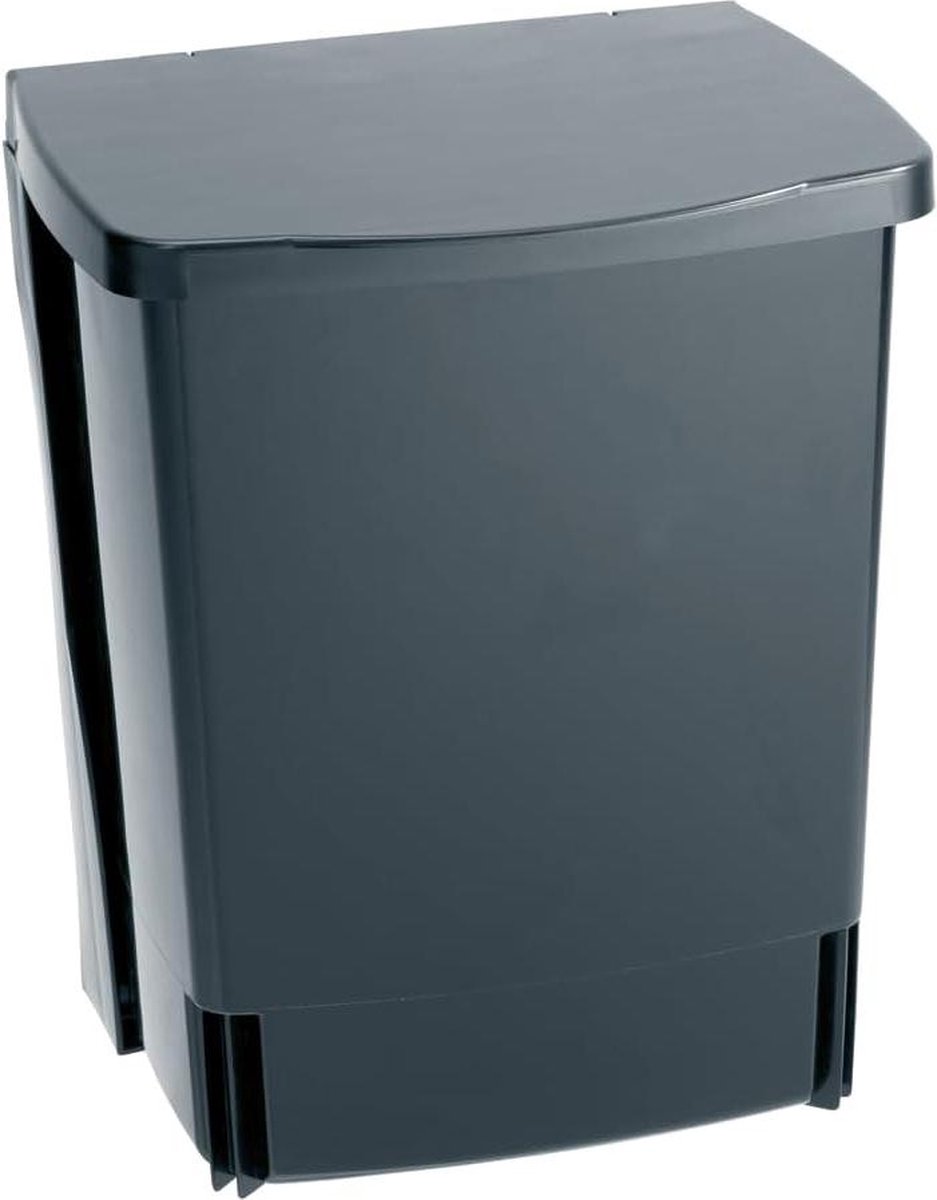 Goedkoopste Prullenbak 10L Inbouw Black - Built-in Bin