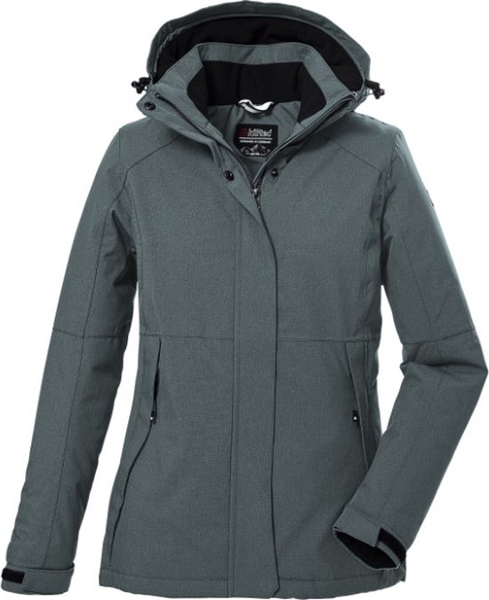 killtec meisjes Functionele jas/buitenjas met capuchon KOW 353 GRLS JCKT, braun, 164, 42146-000