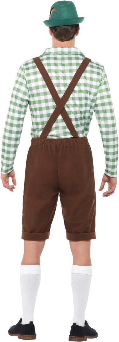 Budget bavarian kostuum heren - Maatkeuze: Maat XL
