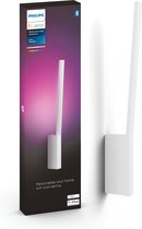 Philips Hue Liane Wandlamp - White and Color Ambiance - Gëintegreerd LED - Wit - 12W - Bluetooth