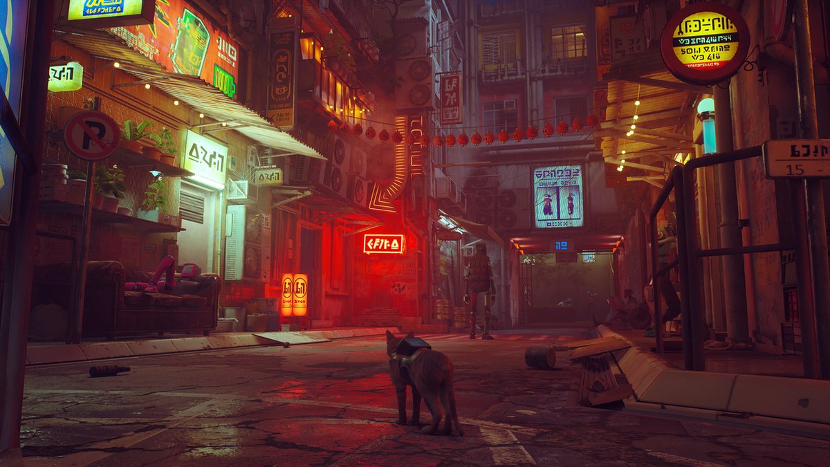 Stray - Katten-avontuur in cyberstad op Nintendo Switch