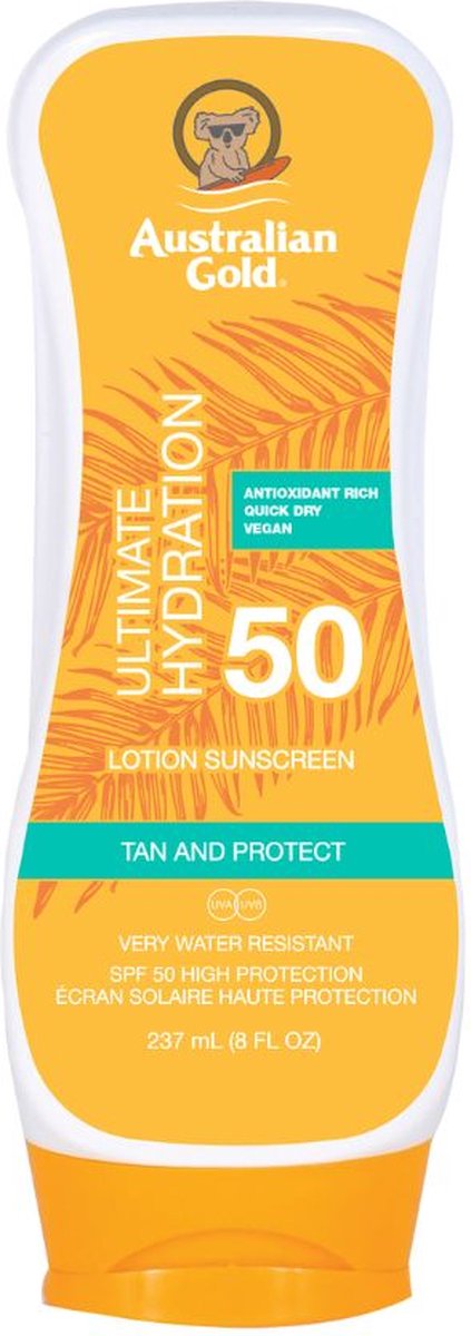 Australian Gold SPF50 Zonnebrand Lotion - 237 ml